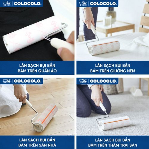 Lõi Lăn Bụi Thay Thế Siêu Dính Nhật Bản - COLOCOLO - 16 cm 12.jpg