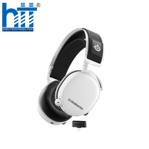 Tai nghe Steelseries Arctis 7 Plus Wireless White 2 .png
