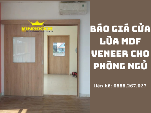 Báo Giá Cửa Lùa MDF Veneer Cho Phòng Ngủ.png